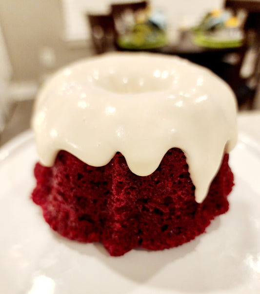 RED VELVET MINI BUNDT CAKE